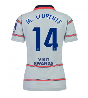 Atletico Madrid Marcos Llorente #14 Tredjetrøje Dame 2026-27 Kortærmet